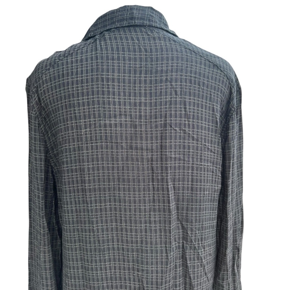 ARITZIA WILDRED FREE Plaid Button Down Shirt Dress Sz XS - Picture 4 of 5